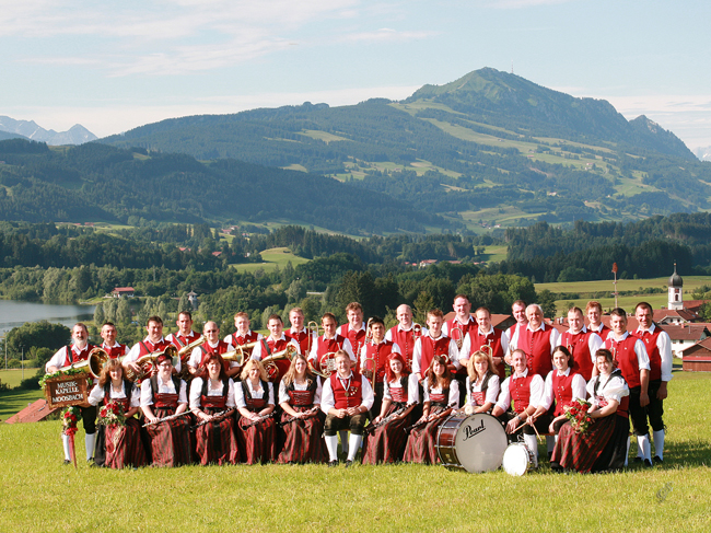 Musikkapelle Moosbach 2008 (Dirigent Herbert Zuber)